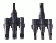Adaptadores Solares Macho y Hembra 1 a 3 c/MC4