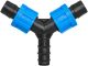 Conector en Y Manguera Barb 16mm x Cinta 5/8