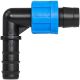 Conector Codo Manguera 16mm Barb x Cinta 5/8