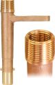 Llave Rapido Bronce 3/4