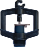 Cabeza de Micro-Aspersor Negro 34 LPH c/Deflector