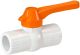  Valv de Bola PVC Pesada Blanco 1/2